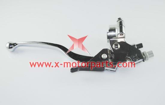 The brake lever with block 